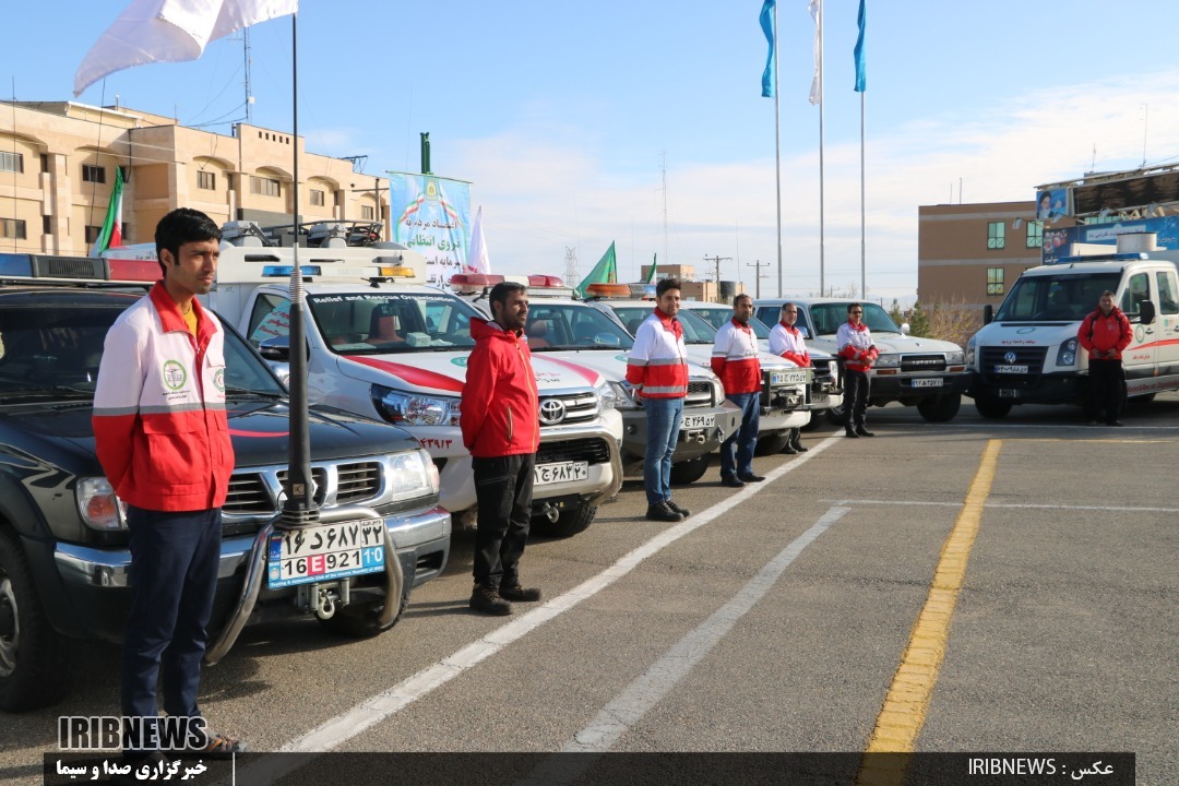 آماده باش ۳۶۰ نیروی امدادی هلال احمر در جاده‌ها