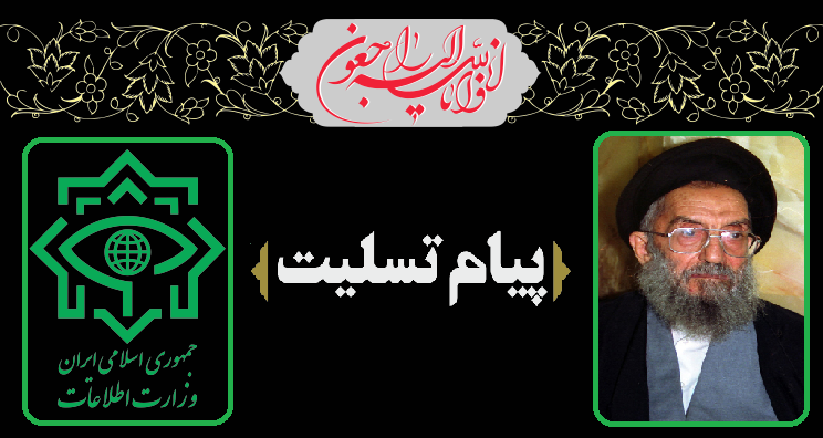 وزیر اطلاعات درگذشت آیت الله میرمحمدی را تسلیت گفت