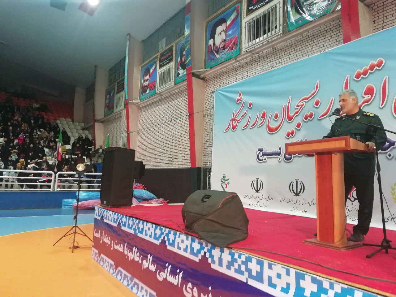 همایش اقتدار بسیجیان ورزشکار در مشهد