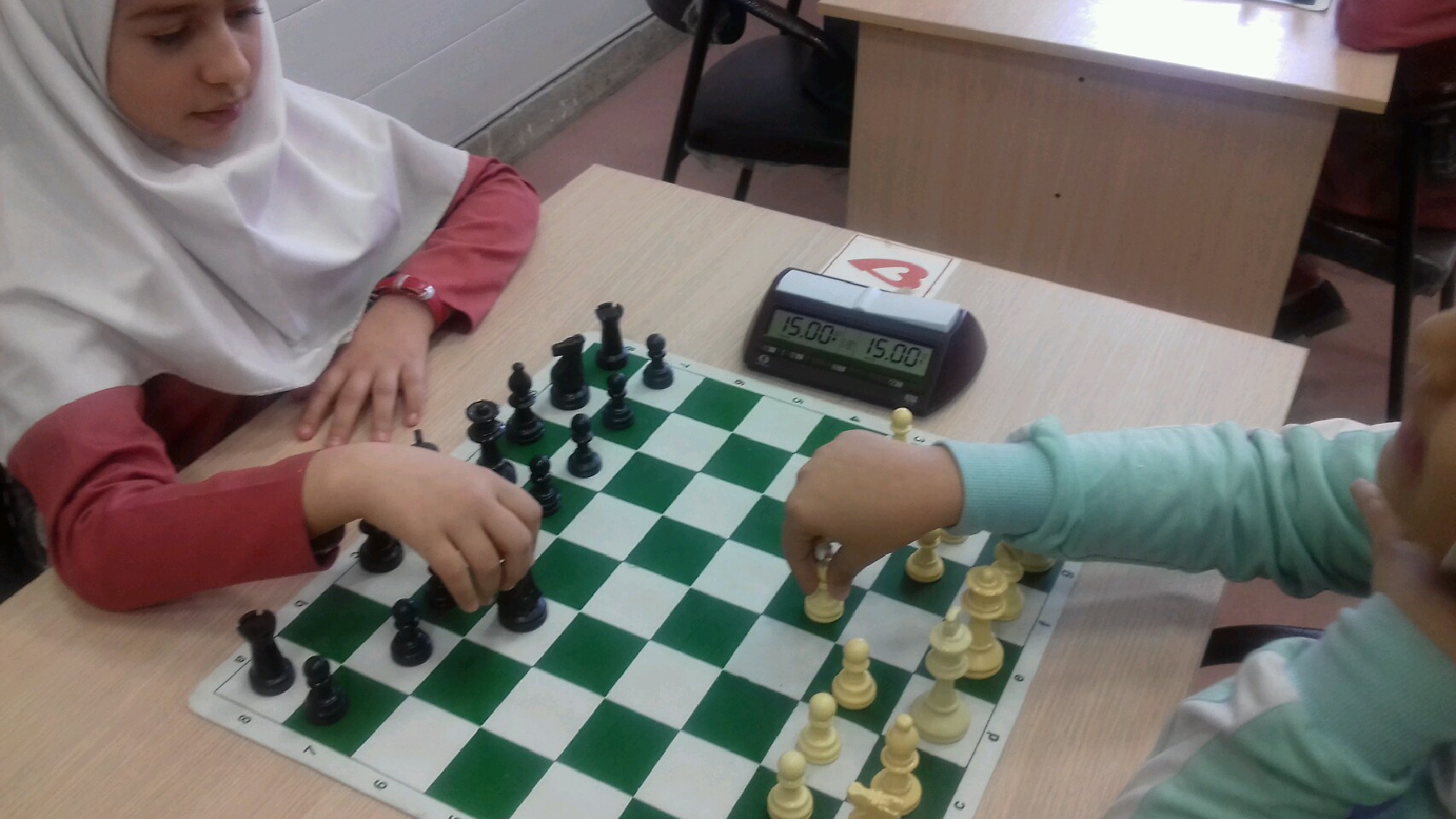 معرفی تیم های برتر مسابقات شطرنج دانش آموزان دختر در یاسوج