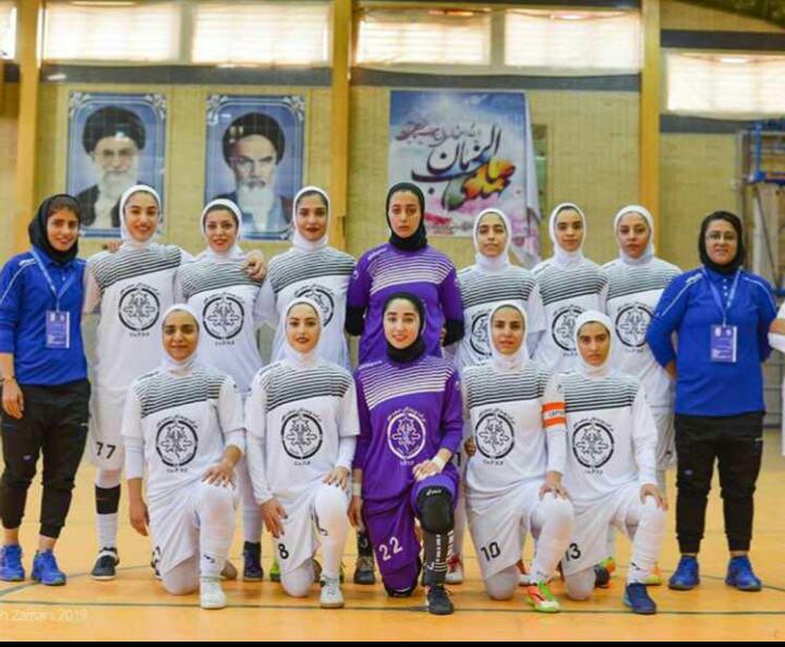 پیروزی بانوان فوتسالیست شیراز در برابر دریژنو فرخ شهر