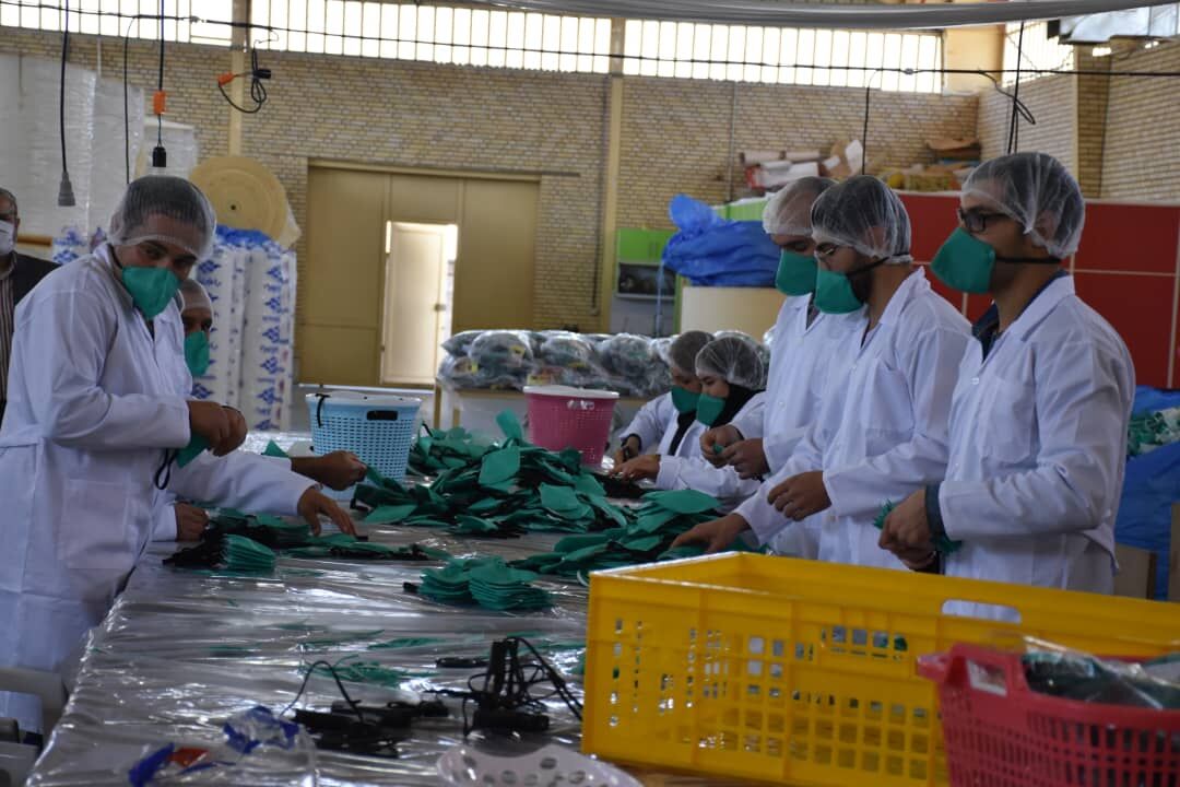 توزیع رایگان ۱۶۴ هزار ماسک N۹۵ در مراکز درمانی فارس