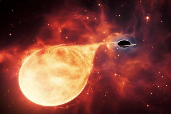 کشف سیاه چاله‌ای ۵۰ هزار برابر خورشید