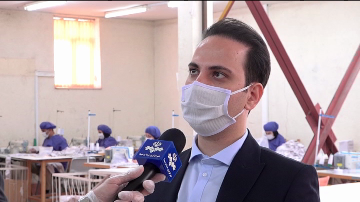 اهدای 2 هزار ماسک به 2 بیمارستان گیلان