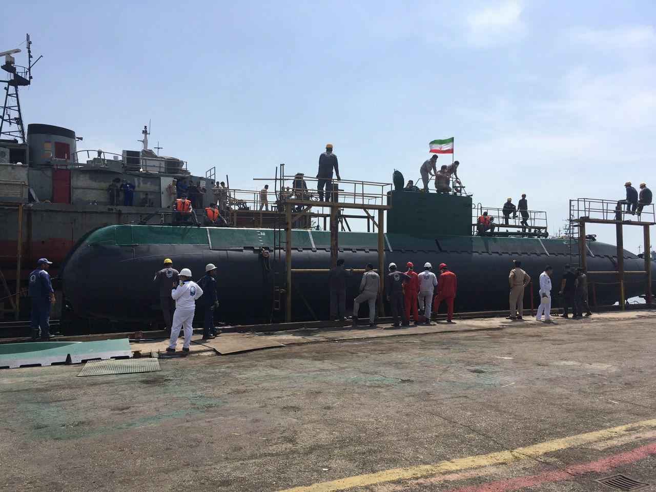 الحاق زیردریایی کلاس غدیر به نيروي دريايي ارتش