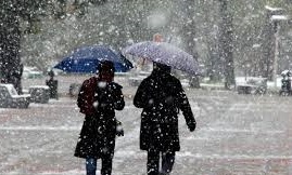 بارش برف و باران در 10 شهر خراسان رضوی