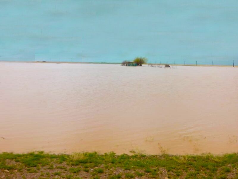 آبگیری دریاچه کافتر در شهرستان اقلید