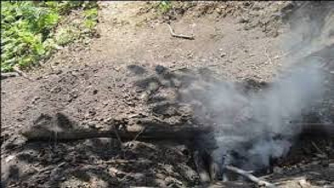 تخریب پنج کوره سنتی زغال گیری غیرمجاز در شهرستان های لردگان و خانمیرزا