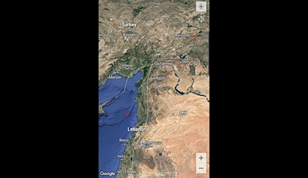 وقوع زلزله در سواحل سوریه