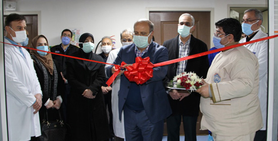 افتتاح بخش ICU ویژه کرونا بیمارستان لبافی نژاد با حضور دکتر زالی