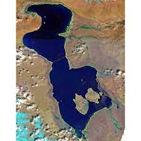 کاهش وسعت دریاچه ارومیه نسبت به سال گذشته