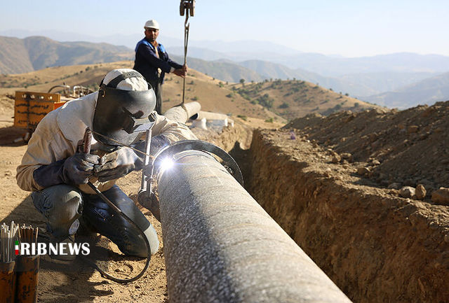 اتصال روستاهای بالای 20 خانوار کردستان به شبکه سراسری گاز