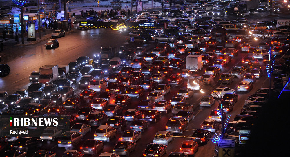 افزایش ترافیک شهری کرمانشاه اخطار کرونایی در ایام زرد