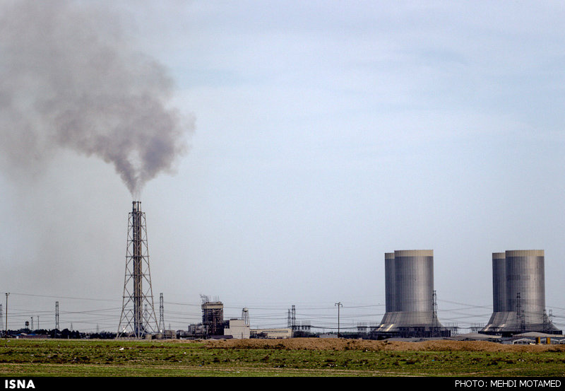 نیروگاه شهید رجایی به دلیل قطع سهمیه گاز، مازوت مصرف می‌کند