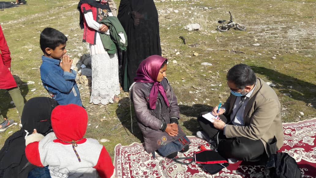 خدمات رسانی اردوی جهادی به مردم روستای دلی مهتاب 