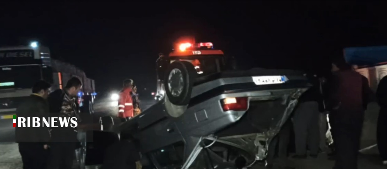 حادثه رانندگی در کمربندی سقز به سمت بوکان