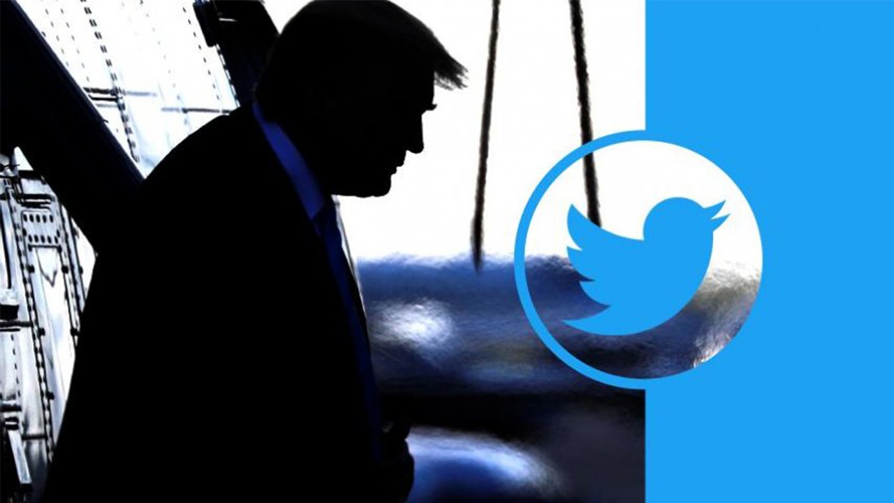 تعلیق همیشگی حساب کاربری ترامپ در توئیتر