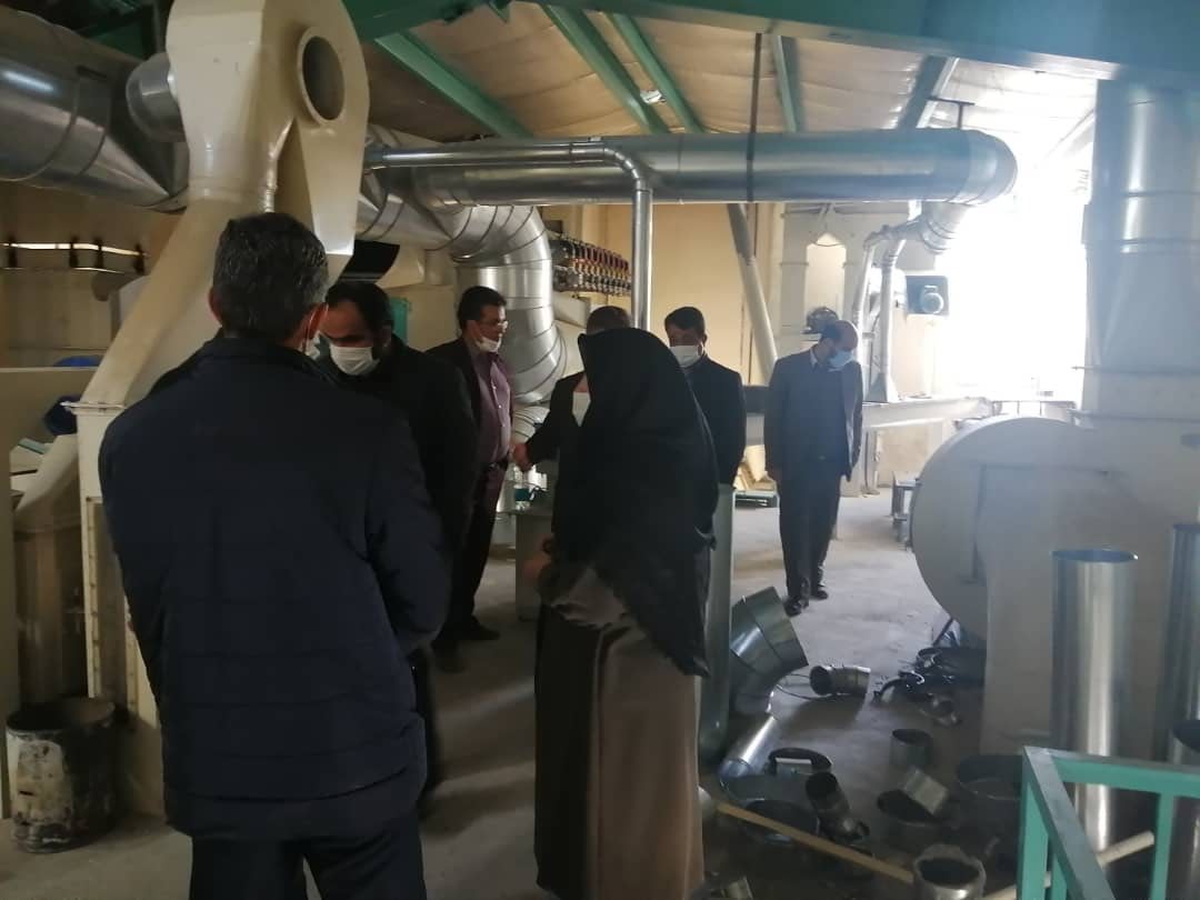 راه اندازی مجدد کارخانه آرد در مهریز