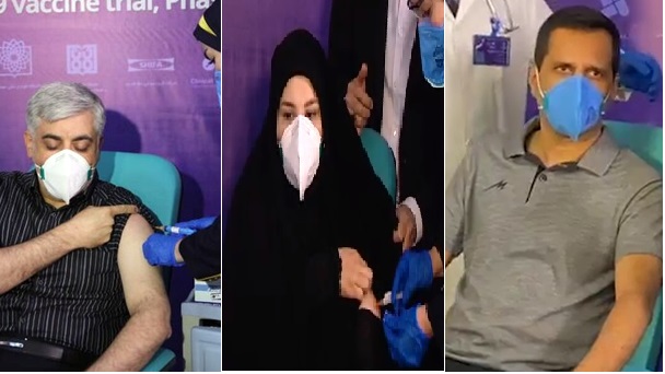 تزریق واکسن کرونا «کُوو ایران برکت» به ۷ داوطلب دیگر