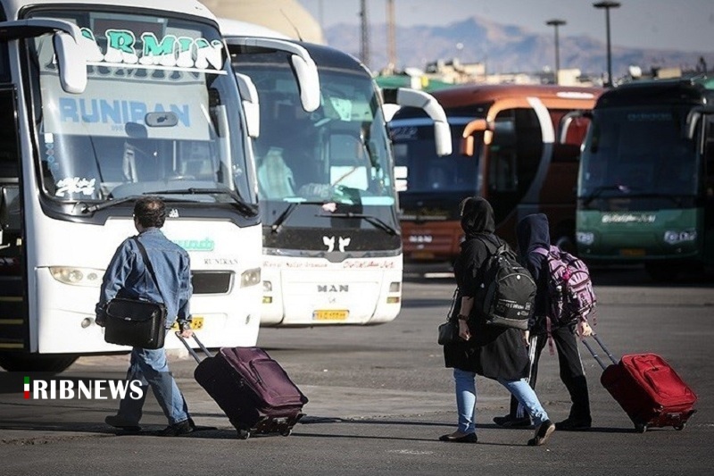 کاهش 40 درصدی جابجایی مسافر در کردستان