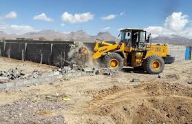 رفع تصرف بیش از چهار هزار متر مربع از اراضی ملی و موات در بهاباد