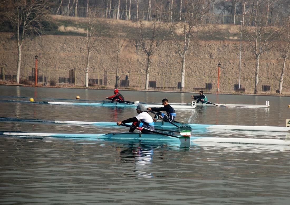 سومی تیم قایقرانی شهرداری اردبیل در رقابت‌های لیگ روئینگ کشور