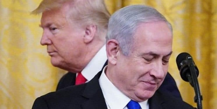 نتانیاهو تصویر خود به همراه ترامپ را در توئیتر حذف کرد