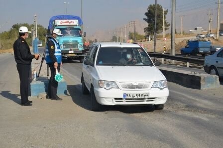 اعمال قانون ۳هزار و۵۰۰ خودرو در محور‌های استان کرمانشاه