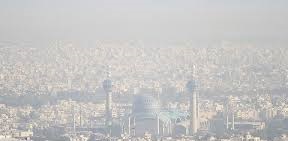 هشدار/کیفیت هوای آسمان شهر فیروزه‌ای همچنان ناسالم