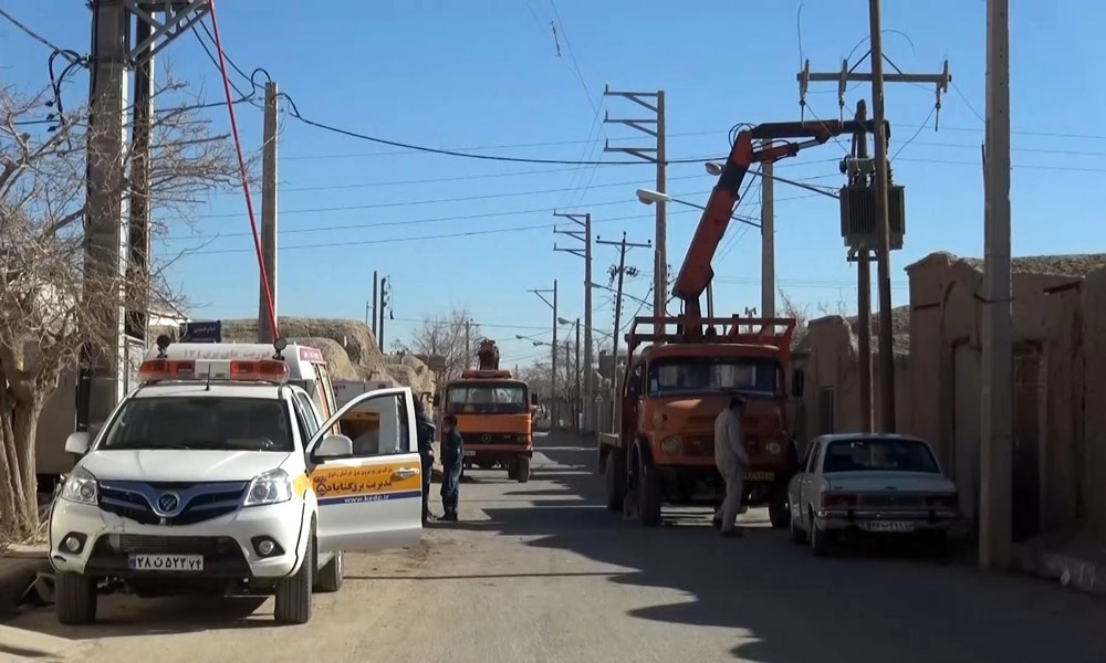 مانور ضربتی اصلاح شبکه برق در گناباد