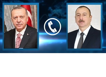 گفتگوی تلفنی الهام علی اف و اردوغان