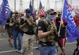 تظاهرات مسلحانه مقابل کنگره در ایالت تگزاس