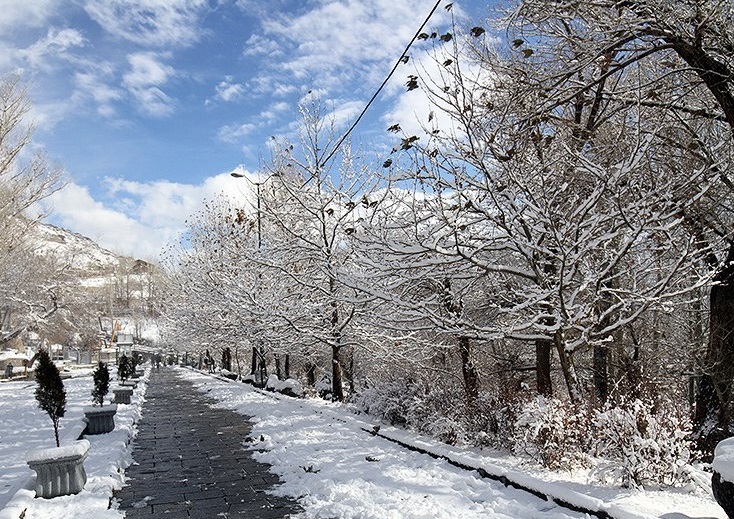 احتمال بارش باران و برف در برخی مناطق استان زنجان