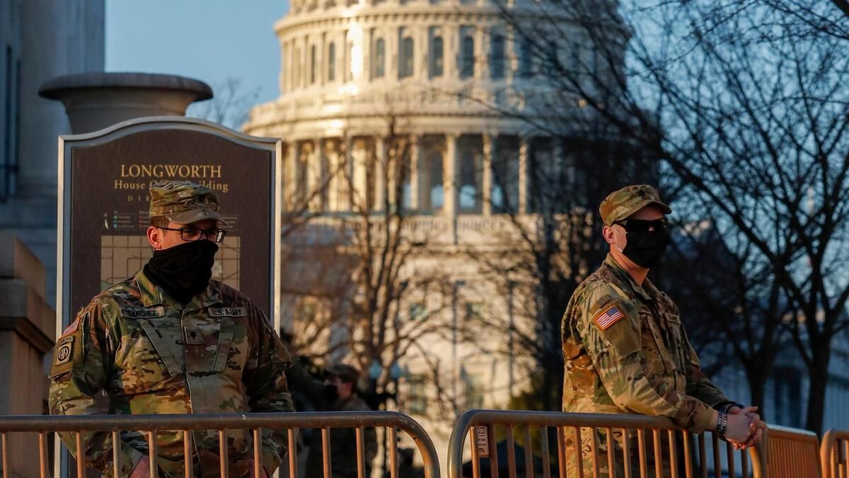 حضور نیرو‌های ذخیره ارتش آمریکا در میان متهمان حمله به کنگره