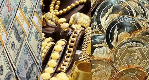 افزایش اندک قیمت طلا، سکه و ارز