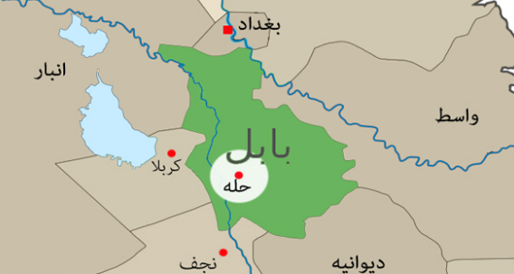 شنیده شدن صدای چند انفجار در شمال استان بابل عراق