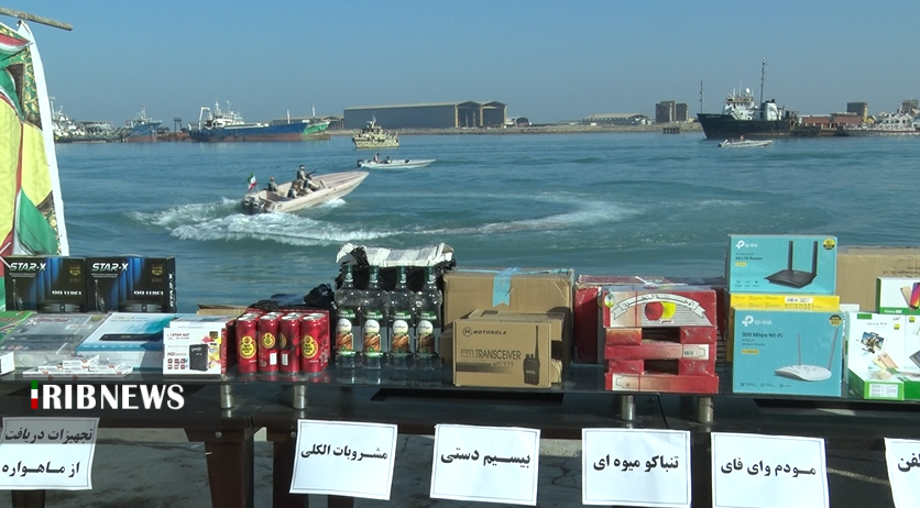 توقیف ۱۸ شناور متخلف در مرزهای دریایی استان بوشهر