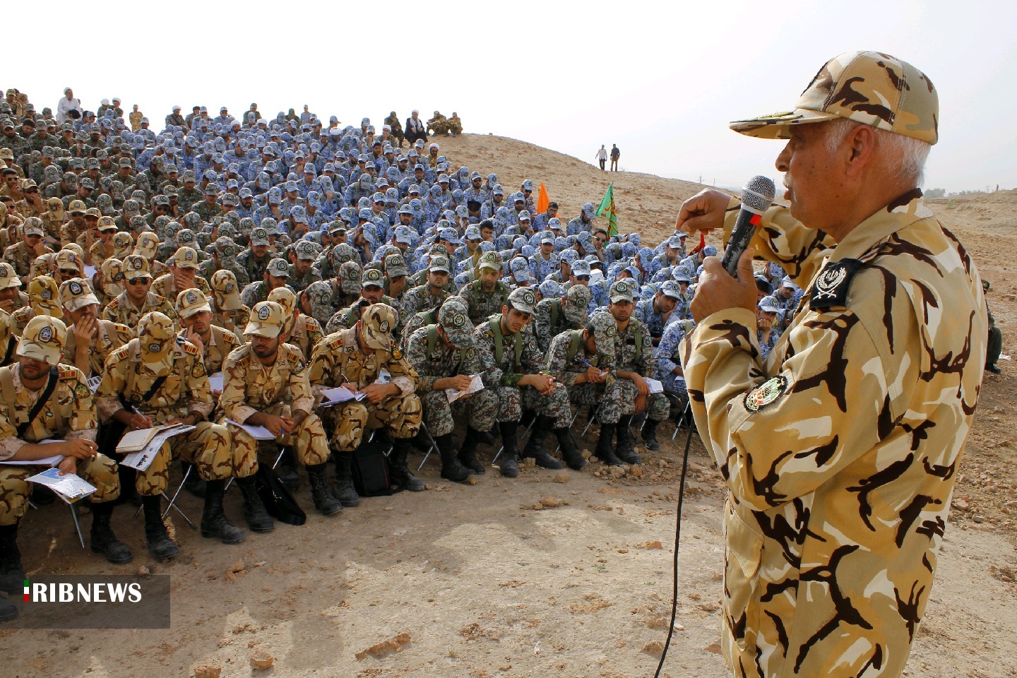 پیام تسلیت فرمانده ارشد نظامی ارتش ج. ا. ایران در استان همدان