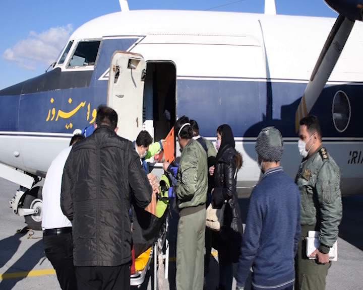 هواپیمای فانتوم وسیله انتقال بیمار اراکی به شیراز