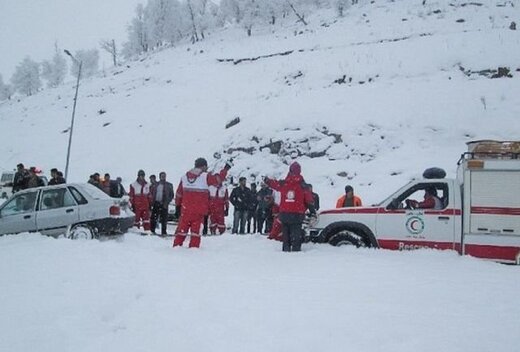 مفقودی ۶ تا ۷ نفر در ارتفاعات برف گیر استان تهران