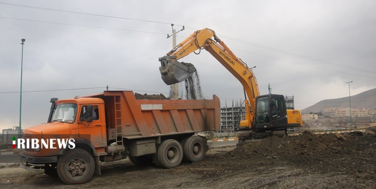 آغاز عملیات ساماندهی بلوار نظام مهندسی در سنندج