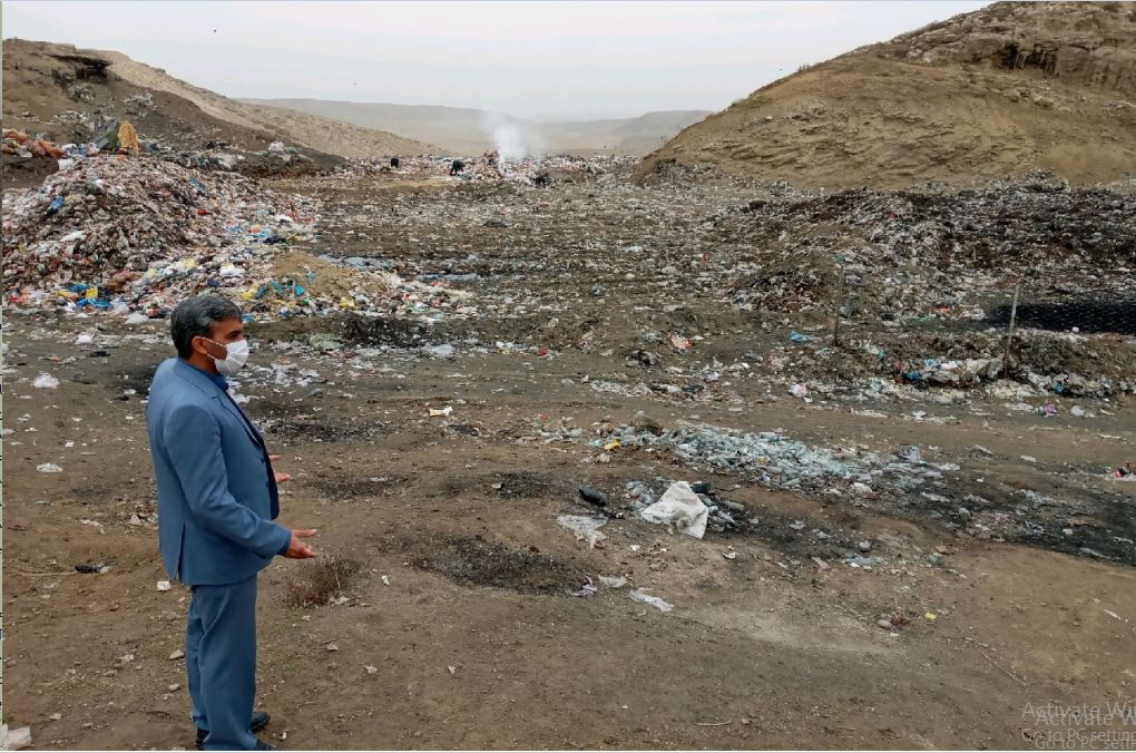 دفن غیراصولی زباله در جان آباد؛ تهدید زیست محیطی