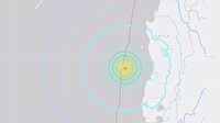 زمین لرزه ۶.۸ ریشتری در شیلی