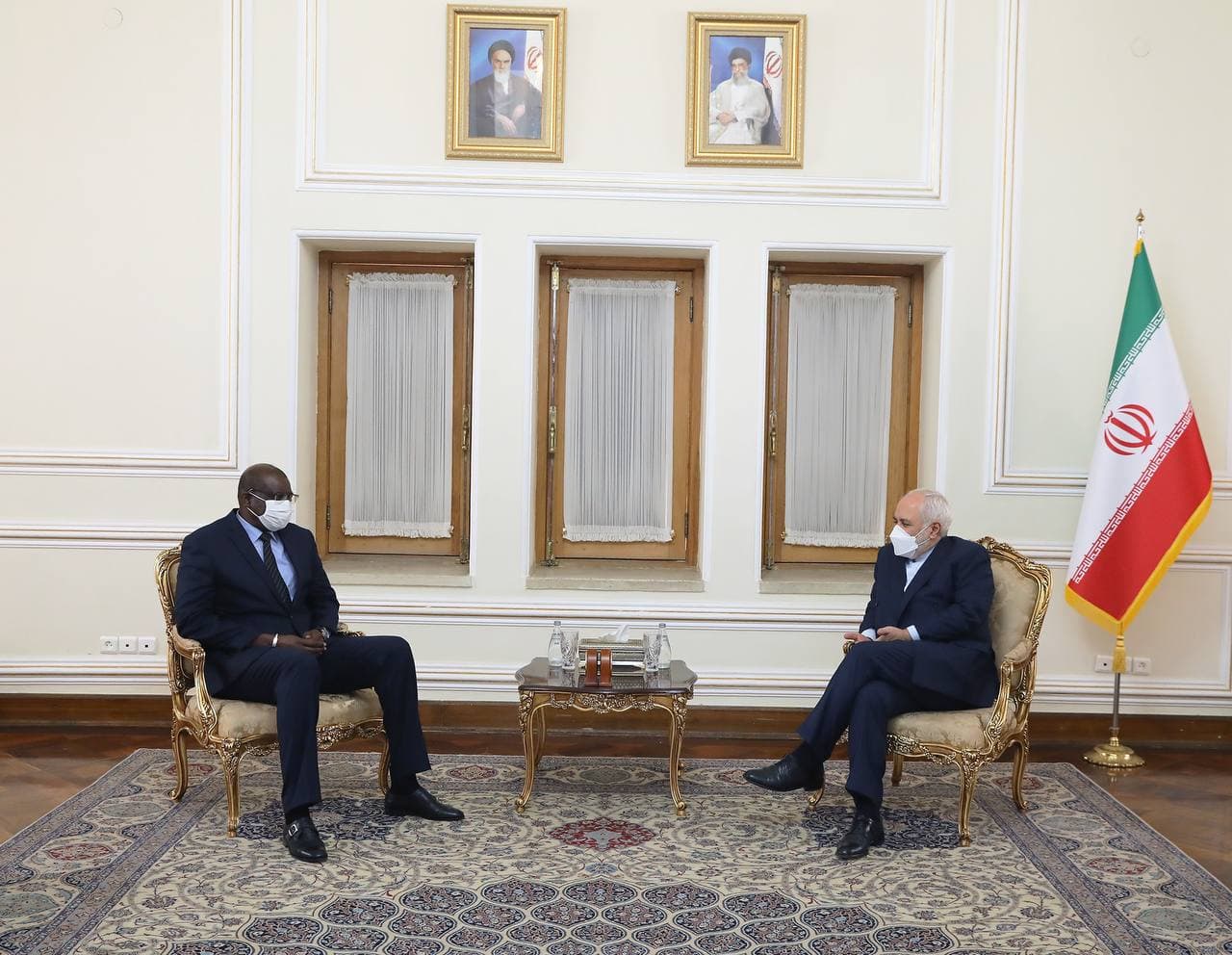 دیدار خداحافظی سفیر سنگال با وزیر خارجه