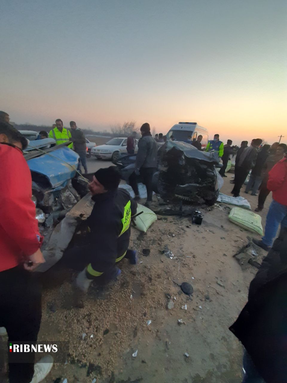 سانحه رانندگی در محور میاندوآب-تبریز با ۲ کشته