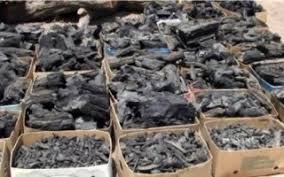 کشف زغال جنگلی قاچاق در سپیدان