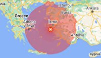 پنچ زمین لرزۀ نسبتا شدید در سواحل ازمیر ترکیه