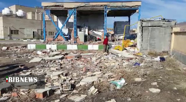 انفجار در بخش امحای زباله بیمارستان شهر گیوی