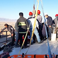 نجات 5کارگر حادثه دیده در کرمان