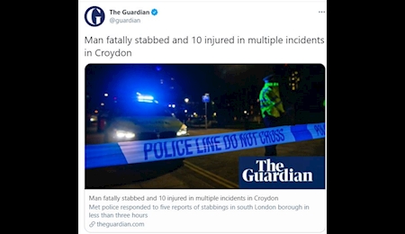 یک کشته و ده زخمی بر اثر حمله با چاقو در انگلیس